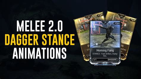 <strong>Stance</strong> slot has polarity, matching Rending Crane and Noble Cadence (Conclave only) <strong>stance</strong>. . Best dagger stance warframe
